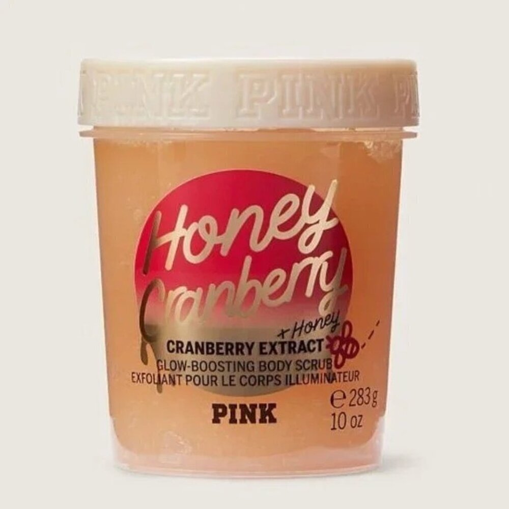 Victoria's Secret Pink Body Scrub Exfoliating Shower Smoothing Extracts 10 Oz
